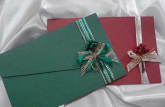 Papel Feito à Mão Convites Artesanais - Foto 1