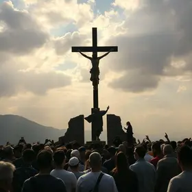 encenação da Paixão de Cristo