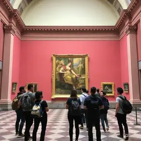 Fundação Abrinq promove visita de estudantes à Pinacoteca de São Paulo