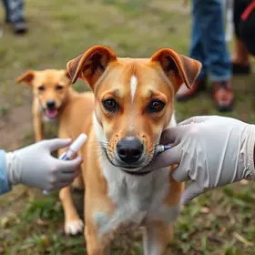 vacinação gratuita para cães